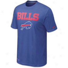 Bills Nike Nfl Authentic Logo T-shirt - Mens - Old Magnificent