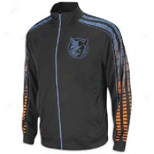 Bobcats Adidas Nba Vibe Track Jacket - Mens - Black