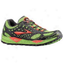 Brooks Cascadia 7 - Womens - Greenery/caywnne/anthracite/black