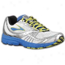 Brooks Launch - Mens - Olympic/silver/lime Green/black/white