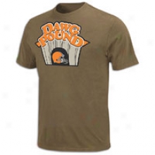 Brpwns Nfl Inside Line T-shirt - Mens - Brown