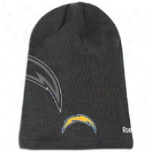 Chargers Reebok Nfl Sideline 2nd Season Knit Cap - Mens - Black