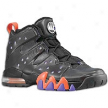 Charles Barkley Nike Air Max Barkley - Mens - Black/safety Orange/pure Purple/black