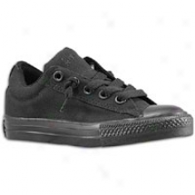 Converse All Star Street - Big Kids - Black Monochrome