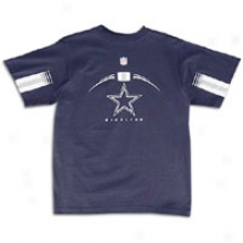 CowboysR eebok Sideline Gun Explain T-shirt - Big Kids - Navy