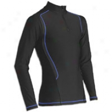 Cw-x Insulator Web Top - Mens - Black/blue