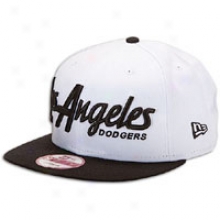 Dodgers Repaired Era Mlb City Snapback - Mens - White/black