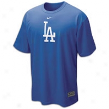 Dodgers Nike Drifit Logo T-shirt - Mens - Royal