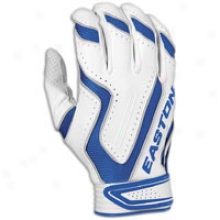 Easton Omen Batting Glove - Mens - White/royal