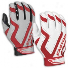 Easton Rival Home & Road Batting Glove - Mens - Red