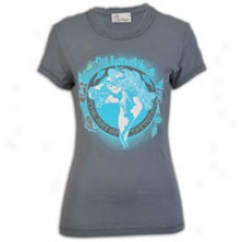 Ed Hardy Horse Head Core Basic S/s T-shirt - Womens - Slate