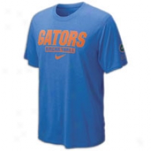 Florida Nike College Elite Dri-fit Fadeaway T-shirt - Mens - Royal