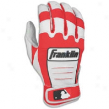 Franklin Cfx Pro Batting Gloves - Mens - Pearl/red