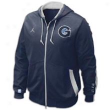 Georgetown Jordan College On-court Game Jacket - Mens - Navy