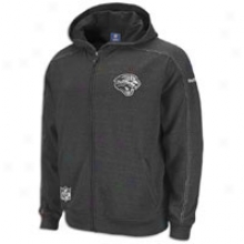 Jaguars Reebok Nfl Sideline Static Storm Hoodie - Mens - Black