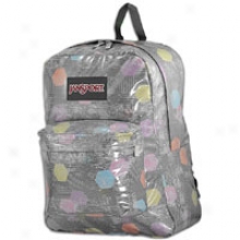 Jansport Remote  Stakes Backpack - Grey Tar/multi Hex