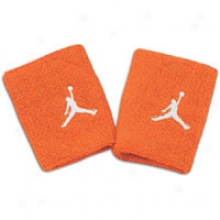 Jordan 3d Wristband - Mens - Team Orange/white