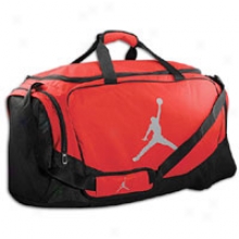 Jordan All Day Duffle - Gym Red/matte Silver