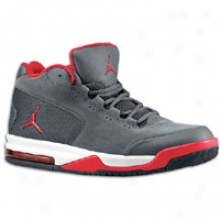 Jordan Big Fun Viz Rst - Mens - Anthracite/varsity Red/black/white