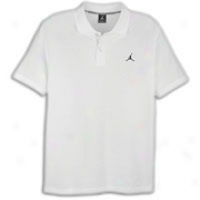 Jordan Core Polo - Mens - White/black