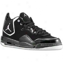 Jordan Courtside Flight - Big Kids - Black/white