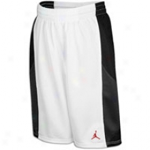 Jordan Durashheen Short - Big Kids - White/black/anthracite