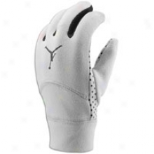 Jordan Elite Glove - (1-pair) - Big Kids - Matte Silver/black