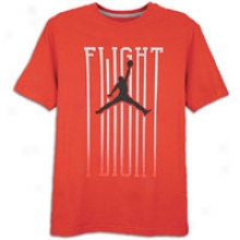 Jordan Fading Flight T-shirt - Mens - Varsity Red/black