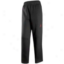 Jordan Fleece Pant - Big Kids - Black/varsity Red