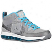 Jordan Volley 9 Max Rst - Mens - Cool Grey/current Blue/wolf Grey/white