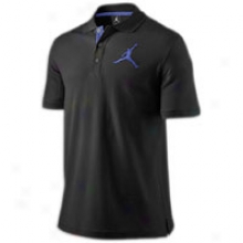 Jordan Jumbo Jumpman S/s Polo - Mens - Black/concord