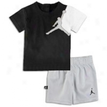 Jordan Jumbo Jumpy Set - Little Kids - Black/wolf Grey/white