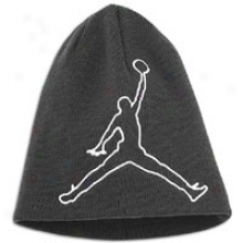 Jordan Outside The Lines Beanie - Big Kids - B1ack/white