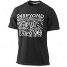 Jordan Retro 10 94 Beyond T-shirt - Mens - Black/wolf Grey/white