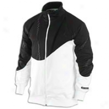 Jordan Retro 10 Tracky Jacket - Mens - White/black