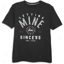 Jordan Retro 11 Let Mine Shine T-shirt - Mens - Black/gym Red