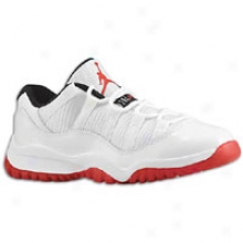 Jordan Retro 11 Low - Little Kids - White/varsity Red/black