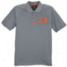 Jordan Retro 12 Rays Polo - Mens - Cool Grey/team Orange