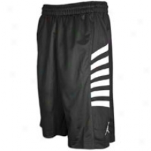 Jordan Retro 12 Rays Short - Mens - Black/white