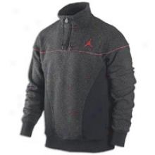 Jordan Retro 3 Archive 1/4 Zip - Mens - Black/varsity Red