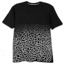 Jordan Retro 3 Elephant Fade T-shirt - Mens - Black/matte Silver