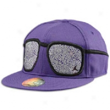 Jordan S.o.m. Cool Shaees Fitted Cap - Mens - Club Purple/black