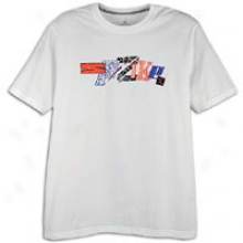 Jordan Spizike Fresh In Nyd T-shirt - Mens - White/varsity Royal/bkack