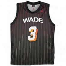 Jordan Wade On Fire Jersey - Mens - Black/varsity Red/varsity Red