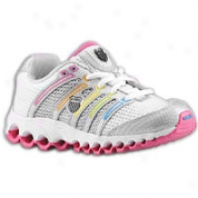 K-swiss Tubes 100 Mesh - Little Kids - White/silver/multi