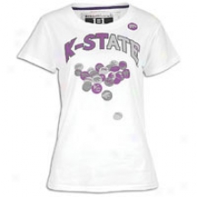 Kansas State Smartthreads College Raylene T-shirt - Womens - White