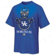 Kentucky Nike College Ball Tells All T-shirt - Mens - Royal