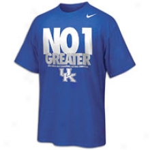 Kentucky Nike College No One Greater T-shirt - Mens - Royal