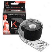 Kt Tape Kinesiology Therapeutic Athletic Tape - Black