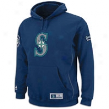 Mariners Majestic Mlb Be Proud Hoodie - Mens - Navy